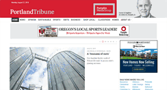 Desktop Screenshot of portlandtribune.com