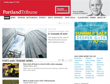 Tablet Screenshot of portlandtribune.com
